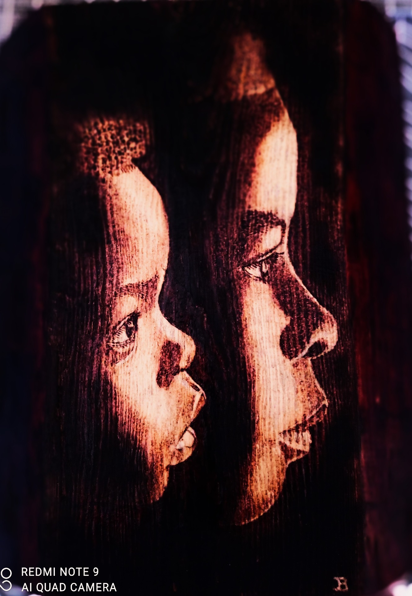 PROFILS (bois de pin) 35cmx25cm